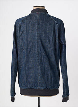 Veste casual resserrée sur le bas bleu FAGUO homme