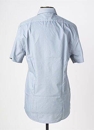 Chemise manches courtes coupe cintrée gris SIMON'S homme