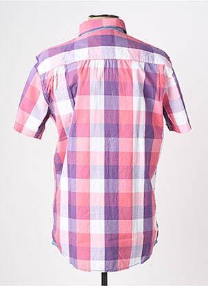 Chemise manches courtes poches rose DELAHAYE homme