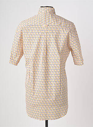 Chemise manches courtes poches jaune BANDE ORIGINALE homme