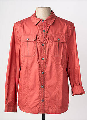 Veste casual coupe droite rouge COFOX homme