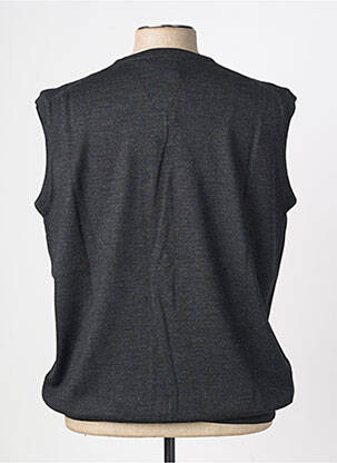 Pull col v sans manche noir OLIVER HOLTON homme