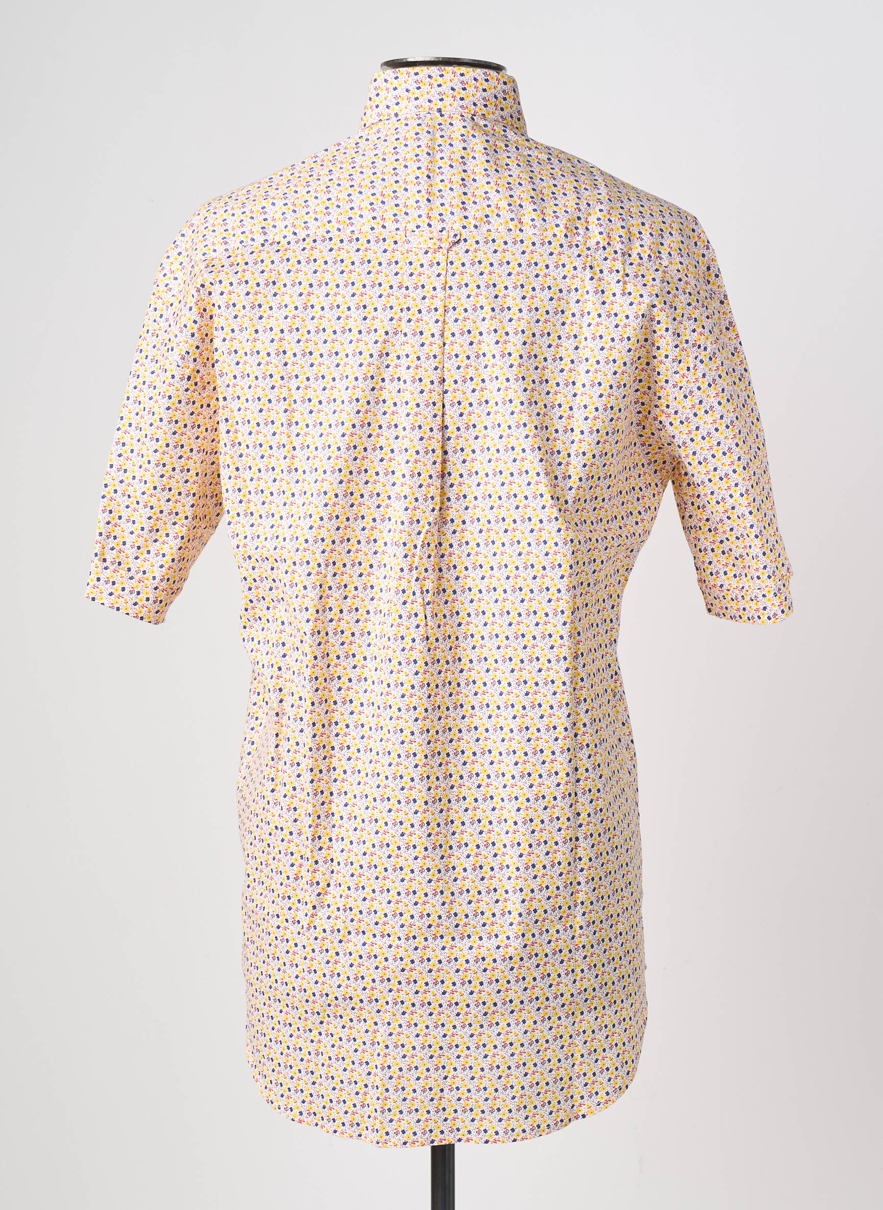 Chemise manches courtes poches jaune BANDE ORIGINALE homme
