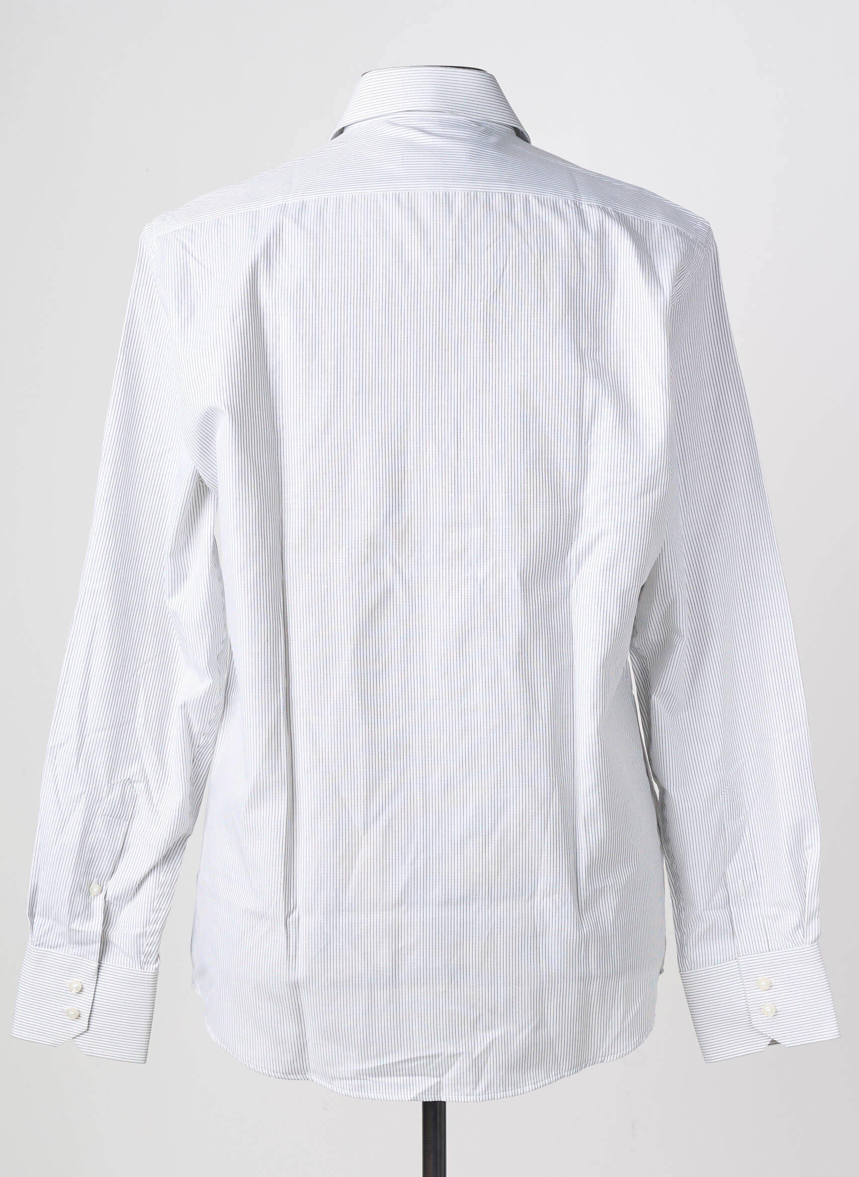 Chemise manches longues coupe droite blanc SIMON'S homme