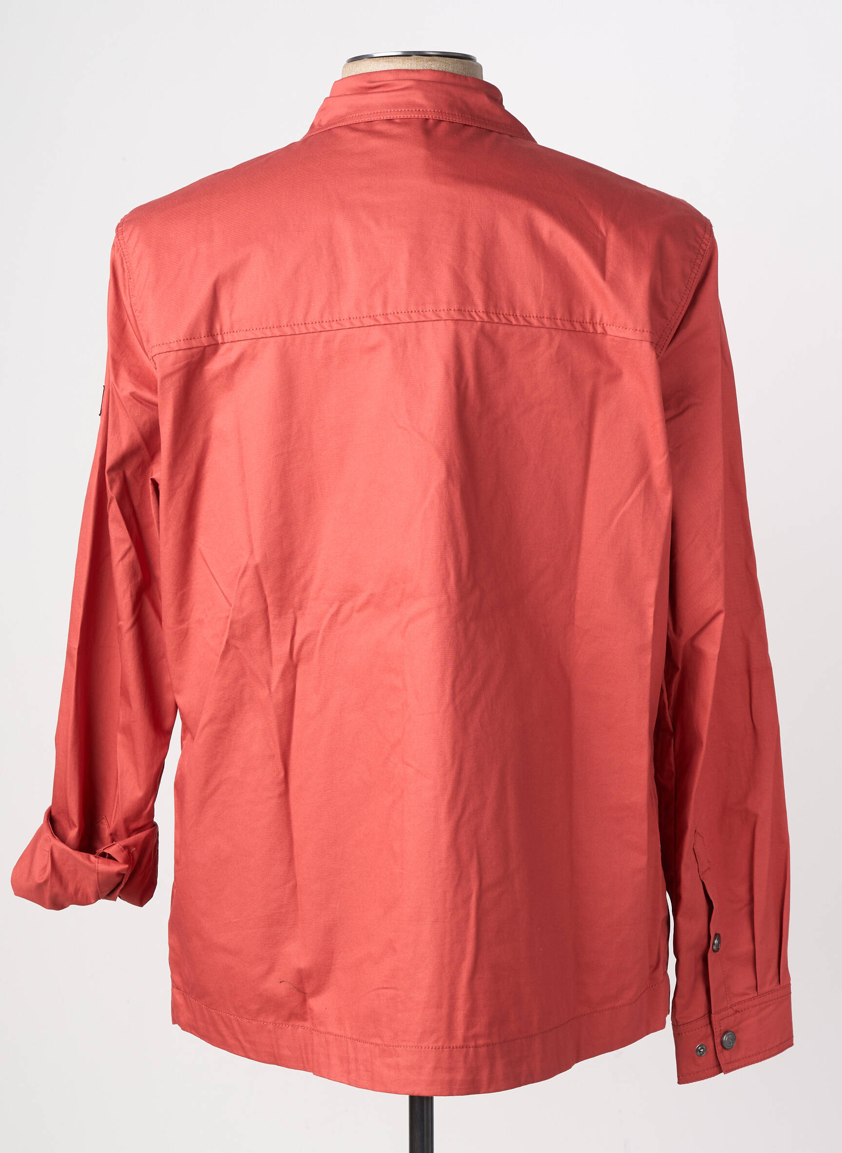 Veste casual coupe droite rouge COFOX homme
