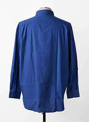 Chemise manches longues poches bleu BANDE ORIGINALE homme