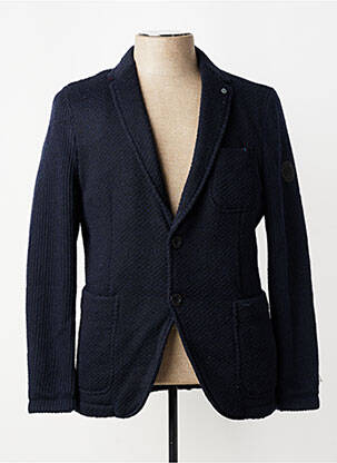 Blazer coupe cintrée bleu CALAMAR homme
