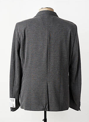 Blazer tissage chiné gris CALAMAR homme