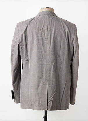 Blazer tissage chiné marron CALAMAR homme