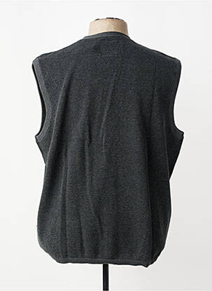 Gilet sans manche tissage chiné gris CALAMAR homme