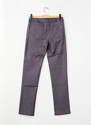 Jeans coupe slim stretch taille normale gris AGATHE & LOUISE femme