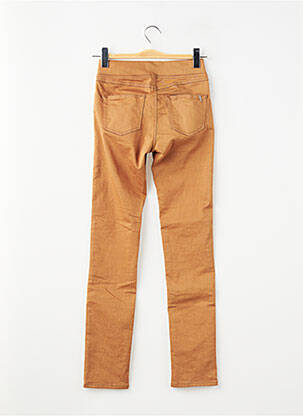 Jegging tissage denim taille normale jaune KANOPE femme