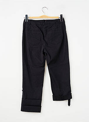 Pantacourt stretch taille normale noir AGATHE & LOUISE femme