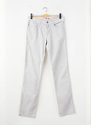 Pantalon slim stretch taille normale gris REDMAN homme