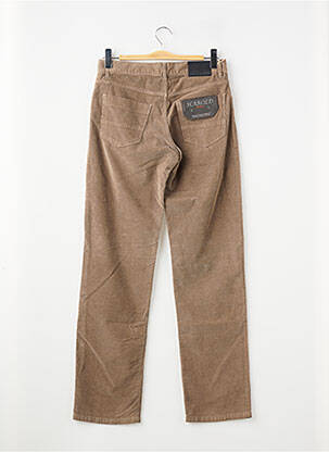 Pantalon droit stretch taille normale marron HAROLD homme