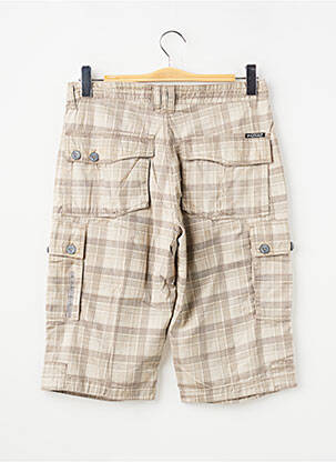 Bermuda multipoches taille normale beige MZGZ homme