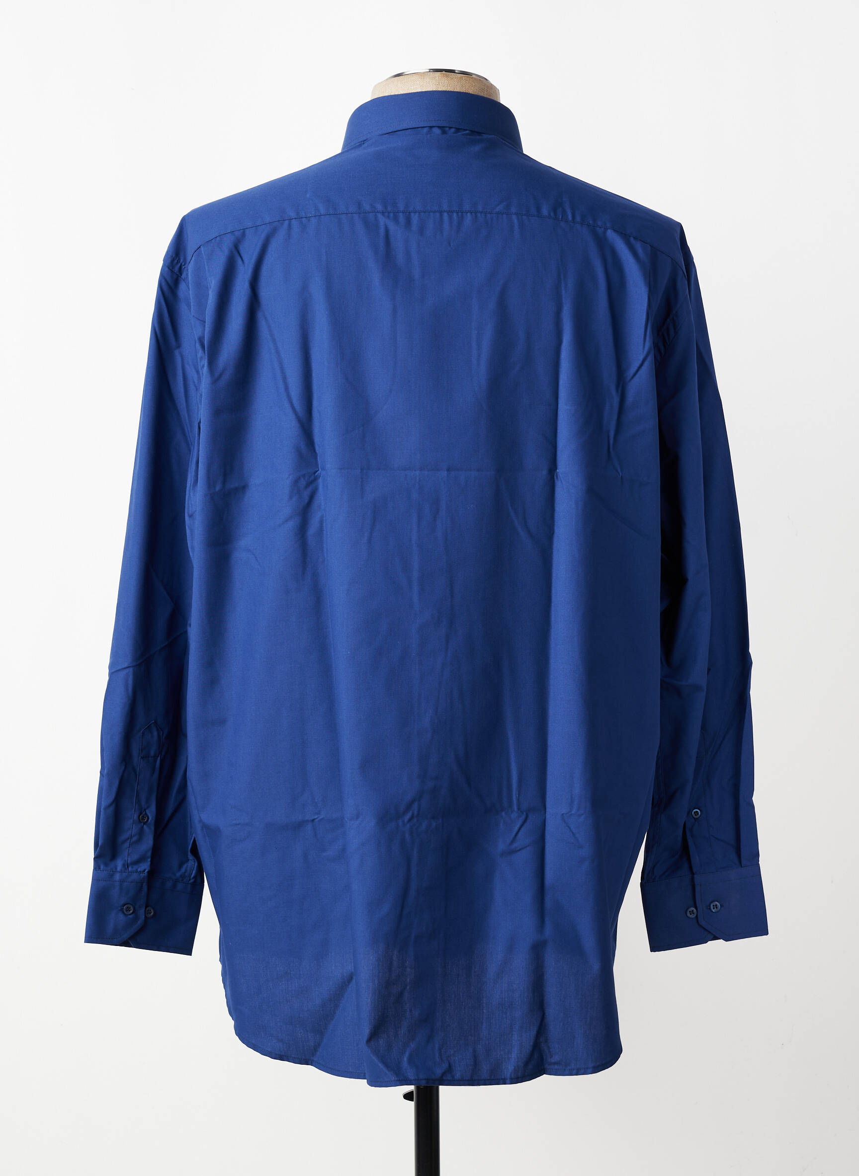 Chemise manches longues poches bleu BANDE ORIGINALE homme