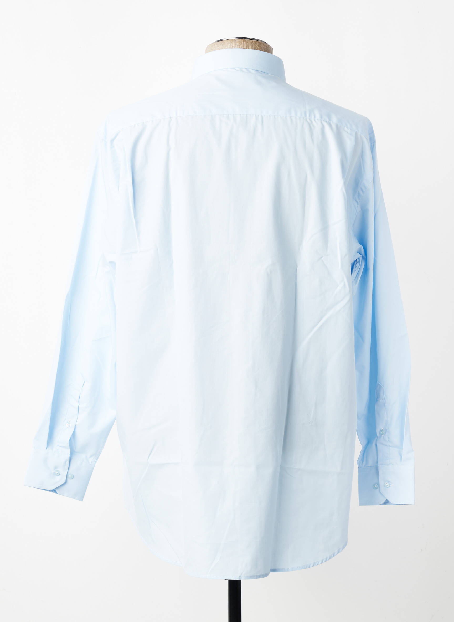 Chemise manches longues poches bleu BANDE ORIGINALE homme