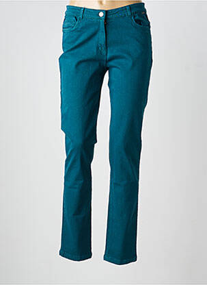 Jeans coupe slim stretch taille normale bleu AGATHE & LOUISE femme