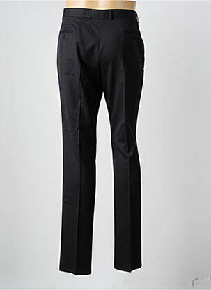 Pantalon slim fermeture zippée sous rabat boutonné taille normale noir ADRIANO STOZZI homme