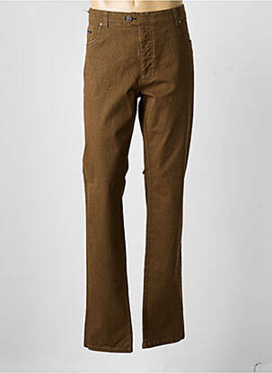Jeans coupe slim stretch taille normale marron EMYLE homme
