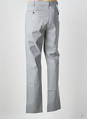 Pantalon chino tissage popeline taille normale gris EMYLE homme