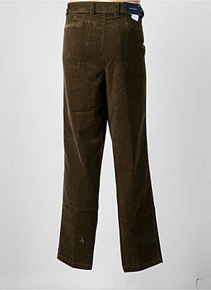 Pantalon chino stretch taille normale vert SAN SIRO homme