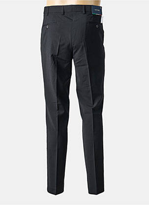 Pantalon slim fermeture zippée sous rabat boutonné taille normale noir SAN SIRO homme