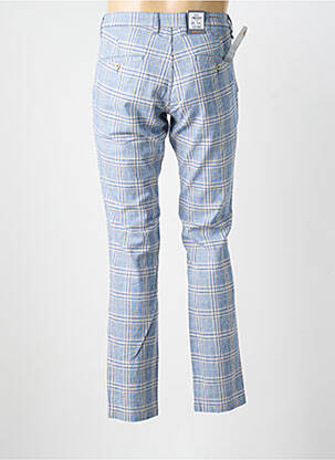 Pantalon chino poches taille normale bleu HATTRIC homme