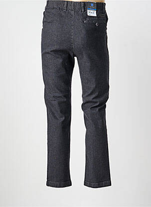 Jeans coupe slim stretch taille normale noir LUIGI MORINI homme