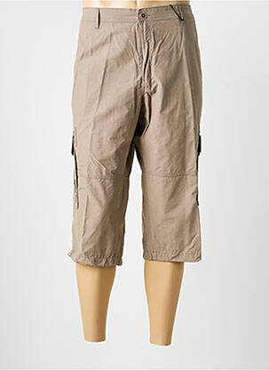 Pantacourt slim taille normale marron fonce COFOX homme