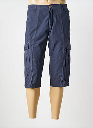 Pantacourt slim taille normale bleu COFOX homme