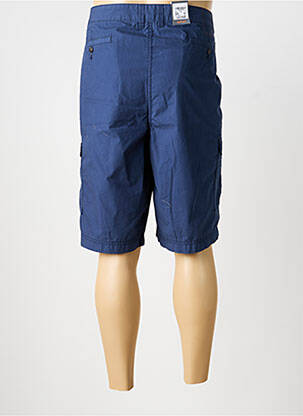 Bermuda multipoches taille normale bleu HATTRIC homme