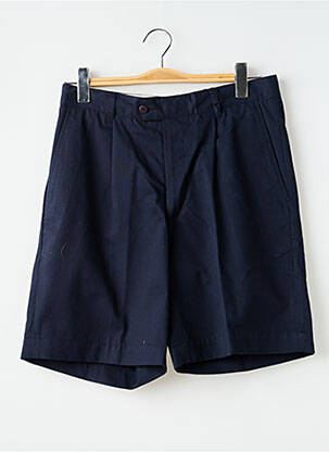 Short tissage popeline taille normale bleu JOHN STEVENS homme