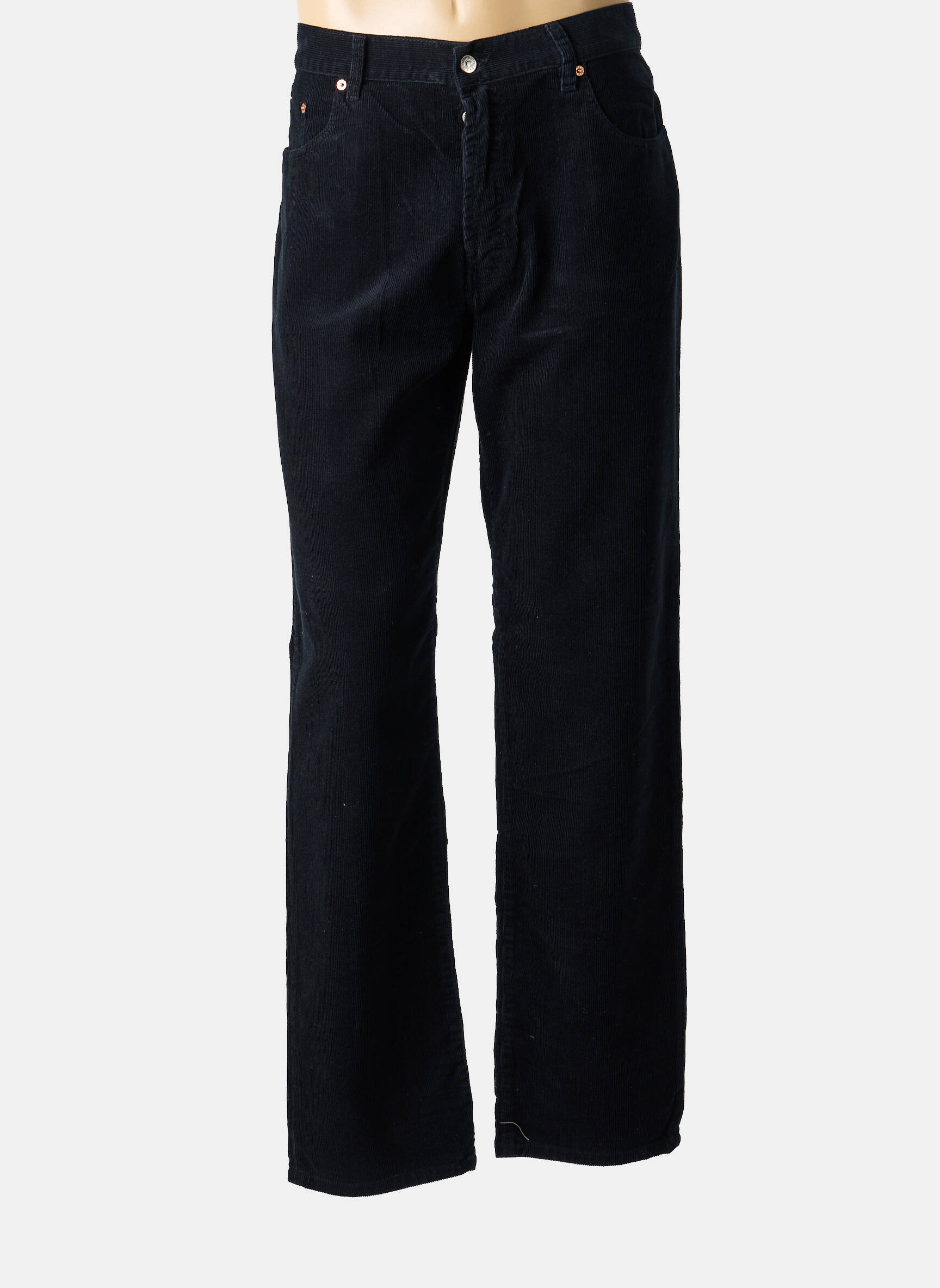Pantalon droit stretch taille normale bleu BUFFALO homme