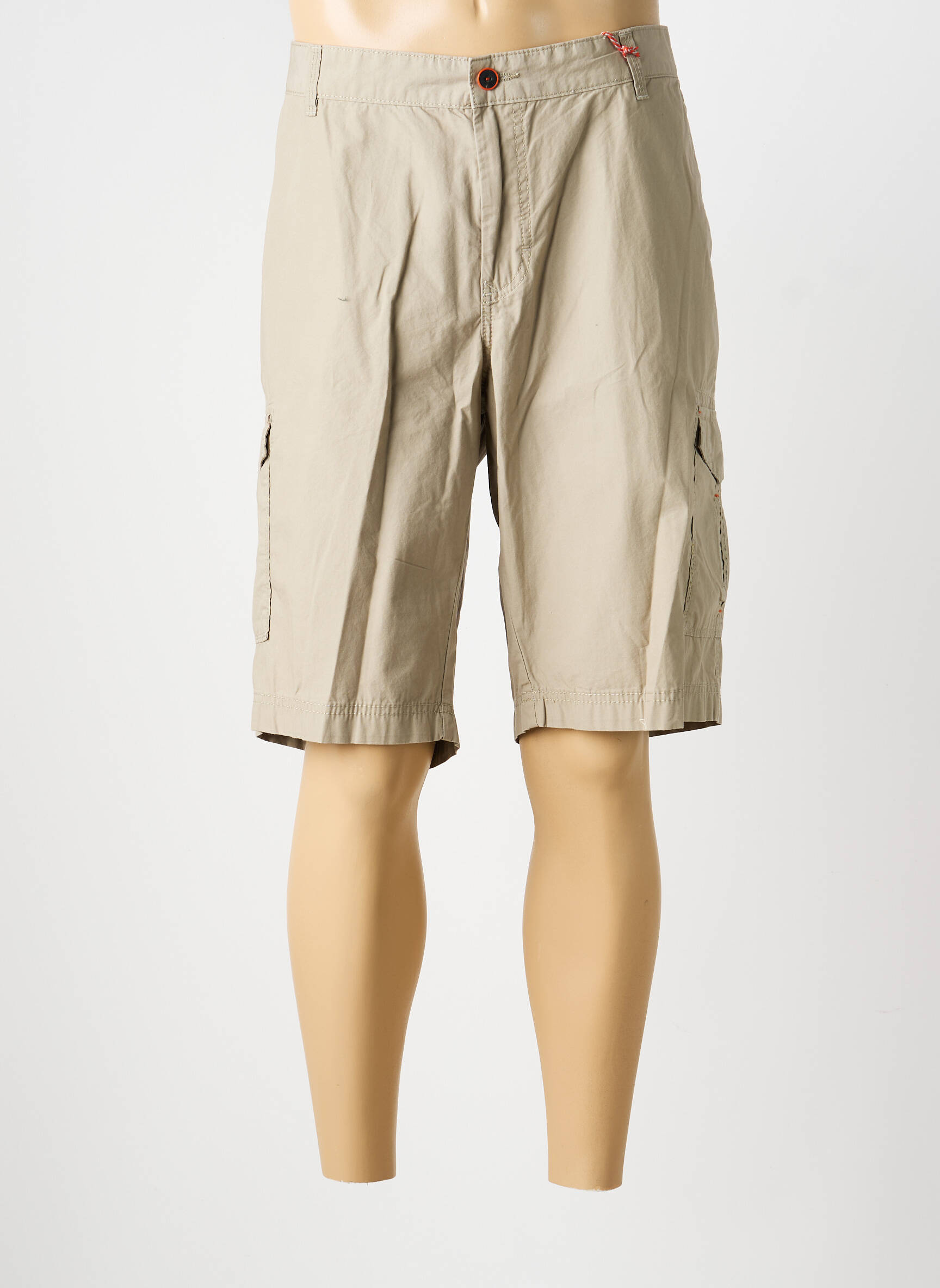 Bermuda multipoches taille normale vert HATTRIC homme