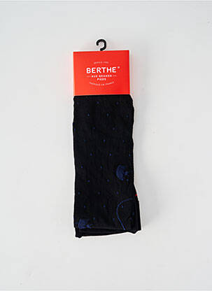 Collants stretch noir BERTHE AUX GRANDS PIEDS femme