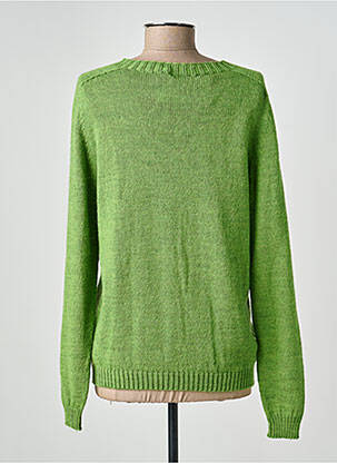 Pull stretch manches longues vert PULL & MAILLE femme
