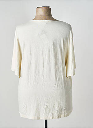 T-shirt imprimé fantaisie manches courtes orange ALAIN WEIZ femme