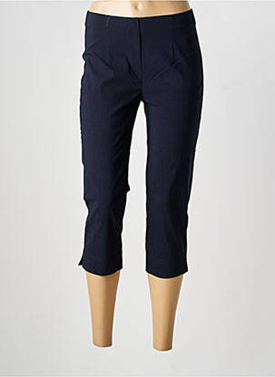 Pantacourt stretch taille normale bleu MAGIC SHAPE femme