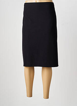 Jupe mi-longue stretch noir ALAIN WEIZ femme