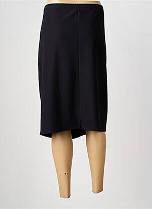 Jupe mi-longue stretch noir ALAIN WEIZ femme
