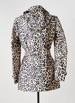 Trench finition intérieure doublée sans capuche beige MORGAN femme