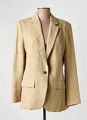 Blazer poches beige MORGAN femme