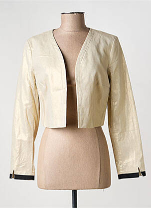 Boléro manches longues beige JULIE GUERLANDE femme