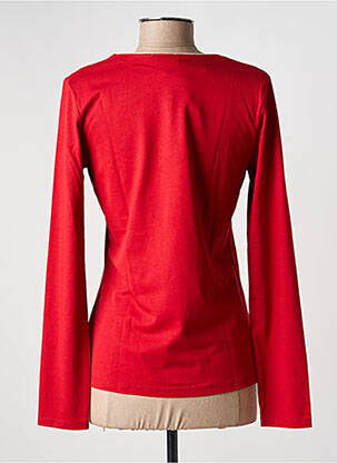 T-shirt manches longues manches longues rouge JULIE GUERLANDE femme