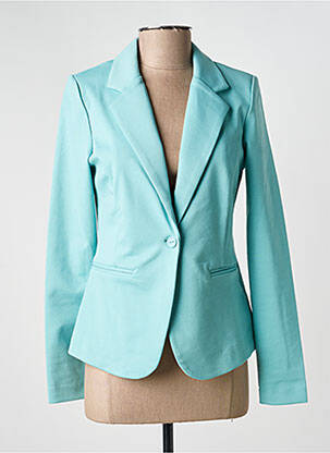 Blazer poches bleu ICHI femme