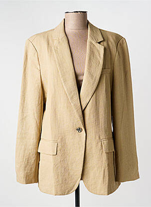 Blazer poches beige MORGAN femme