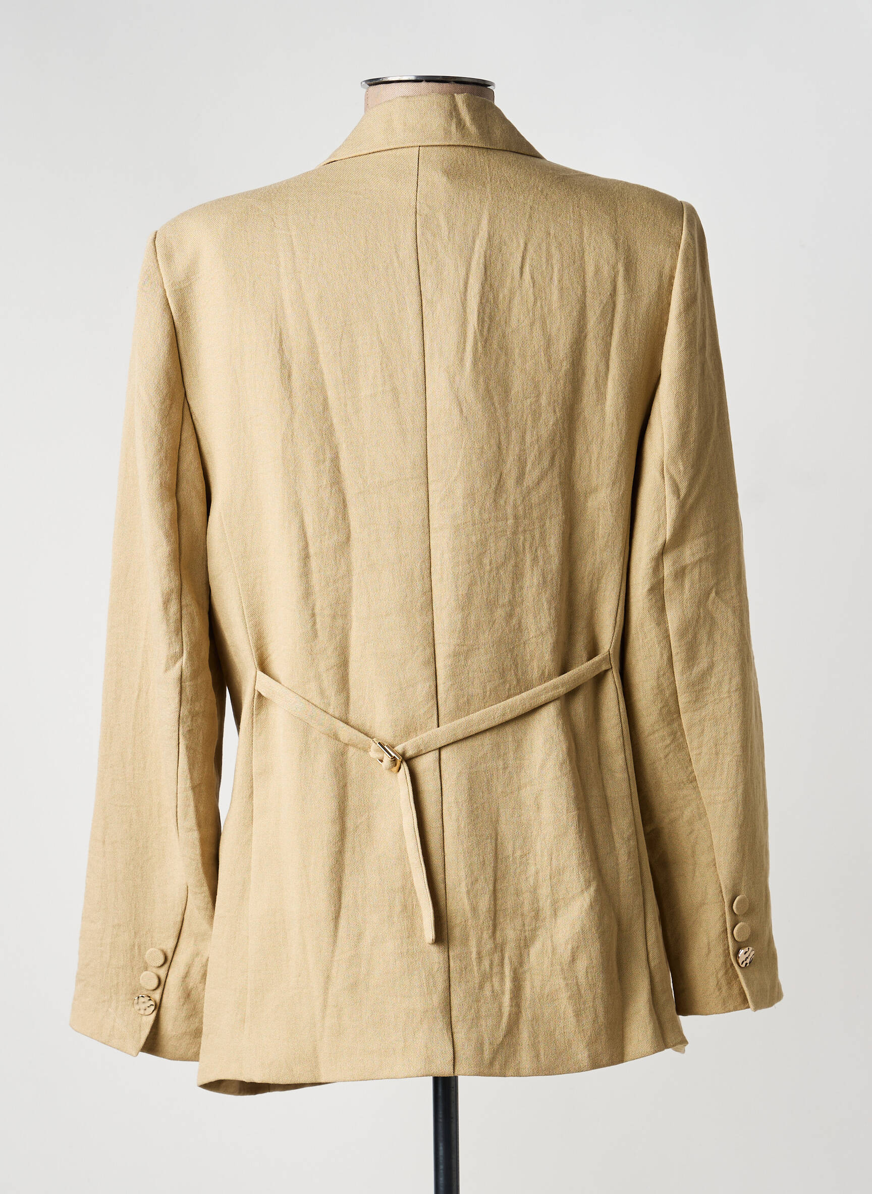 Blazer poches beige MORGAN femme
