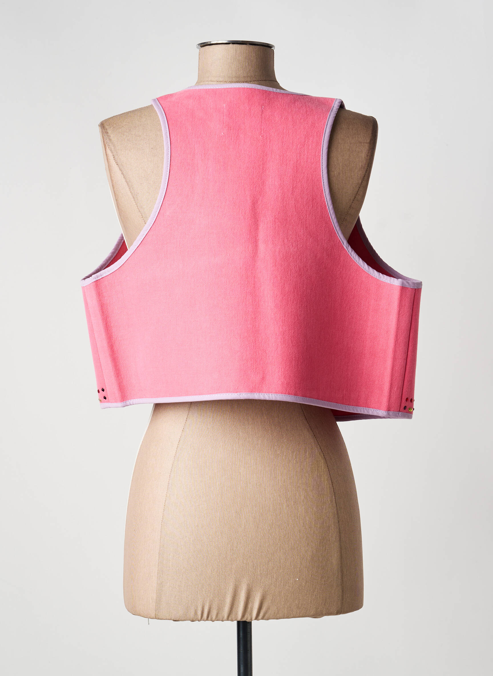 Veste casual col rond rose ADORE femme